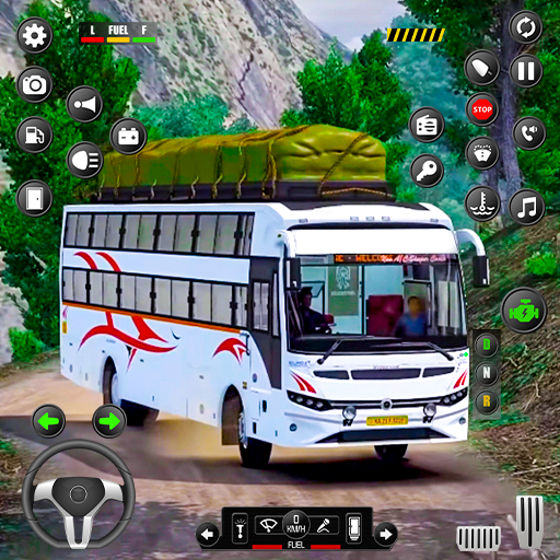 Bus Games Simulator Indian Bus icon