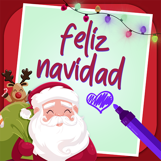 Crea tarjetas navideñas icon