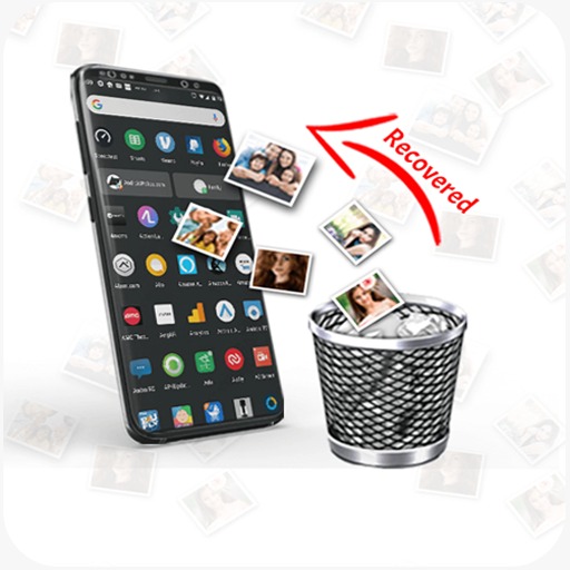 Restore deleted photos: image recovery app 2020 icon
