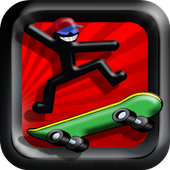 Real Stickman Skate icon