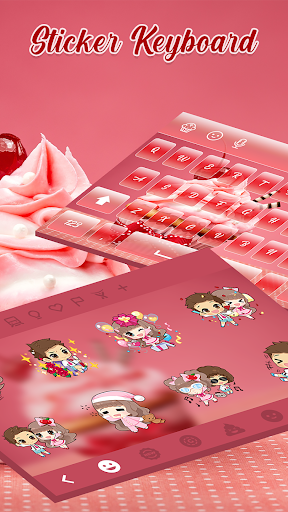 Cupcake Keyboard Theme screenshot 5