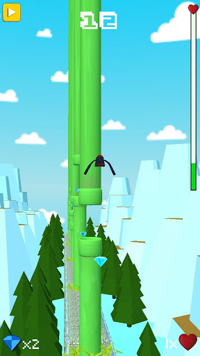 Flappy Crow 3D screenshot 4