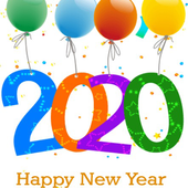Happy New Year 2020 GIF Greeting Images icon