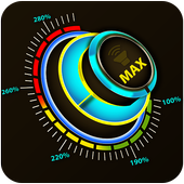 super extra  volume booster pro sound  booster icon