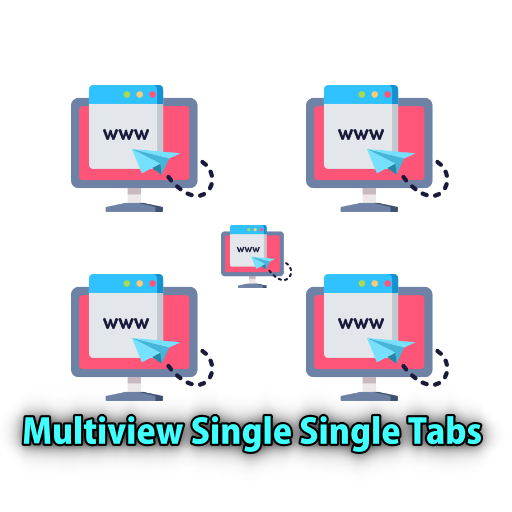 Multiview Sinlge Tab Browser icon