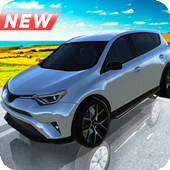 RAV4 Toyota Suv Off-Road Driving Simulator Game icon