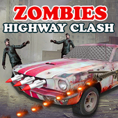 Zombie Highway Clash 3d icon