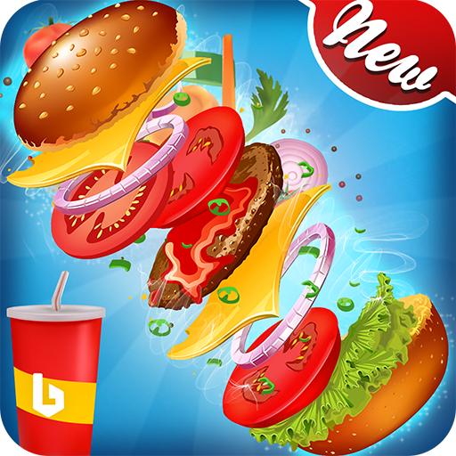 Food Street Burger Simulator : Burger Maker Game icon