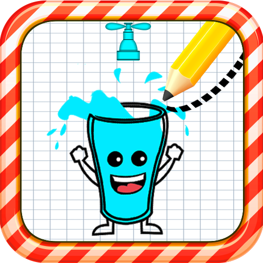 Fill in Funny Glass icon