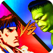 Super Heros Fight vs Street Hero Fighters Battle icon