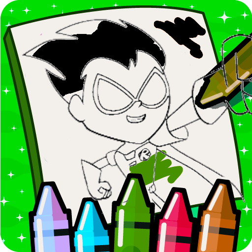 Teen Coloring Titans go icon