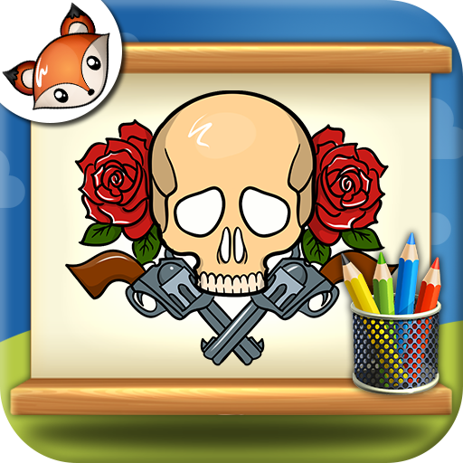 How to Draw Tattoos step by step Drawing App أيقونة