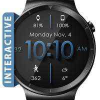 Material Shadow HD WatchFace Widget Live Wallpaper