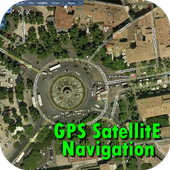 GPS satellite MAP navigation иконка