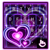 Sparkling Purple Heart Keyboard Theme icon