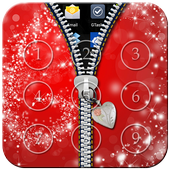 Glitter Zipper Lock icon