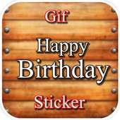 Gif Birthday Stickers