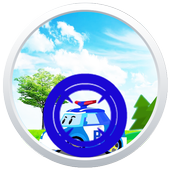 Poli Robot Car Shooter icon