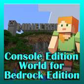 Console Edition World train guide map for MCPE