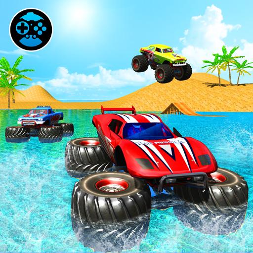 Monster Truck Water Surfing 3D icon