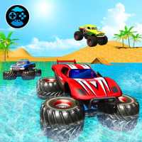 Monster Truck Water Surfing 3D