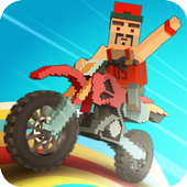 Moto Rider 3D: Blocky City 17 icon