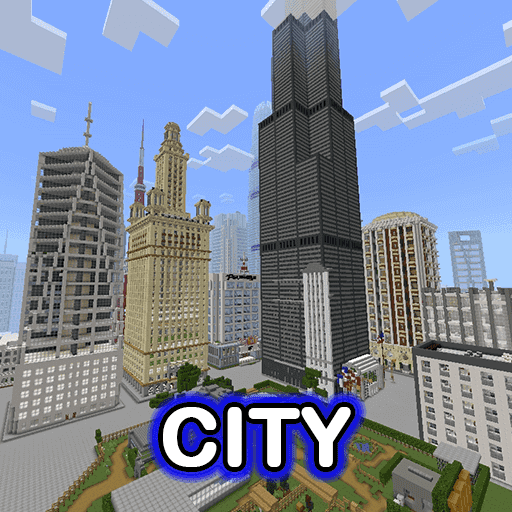 city mod for minecraft pe icon