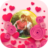 Love Photo Frames 4K أيقونة