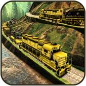 US Army Armored Cargo Warship Train Simulator