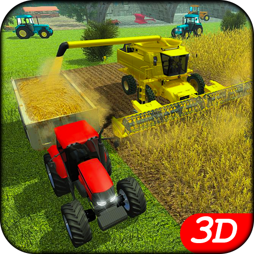Jogo Real de Colheita de Trator Agrícola 21 icon