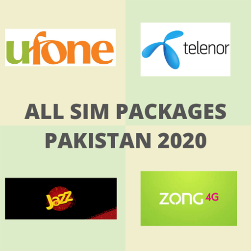 All Pakistan Networks Sim Package Codes 2020 icon