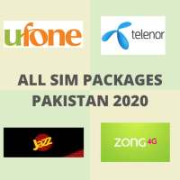All Pakistan Networks Sim Package Codes 2020 on 9Apps