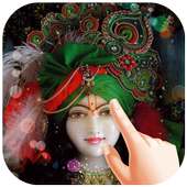 Lord Krishna Water Ripple Live Wallpaper on 9Apps