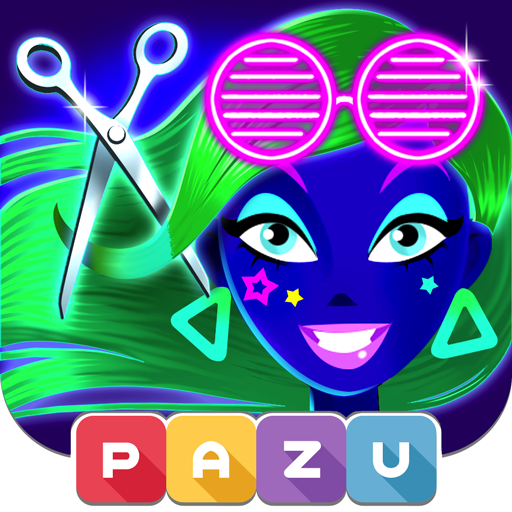 Girls Hair Salon Glow - Hairstyle games for kids icon