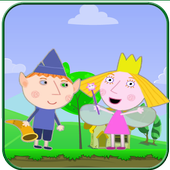 ben adventure and holly run icon