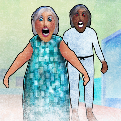 Scary Granny Princess horror icon