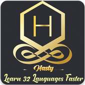 Learn Languages with Hasty - English, German... on 9Apps