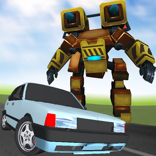 Robot Racer :  Battle on Highway icon
