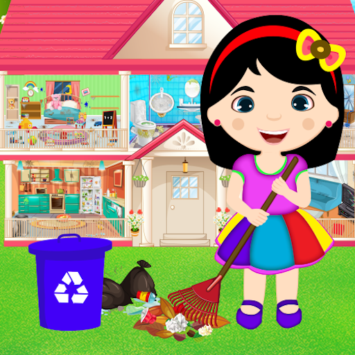 Baby Girl Cleaning Home - Keep Your House Clean icon
