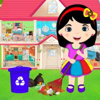 Baby Girl Cleaning Home - Keep Your House Clean