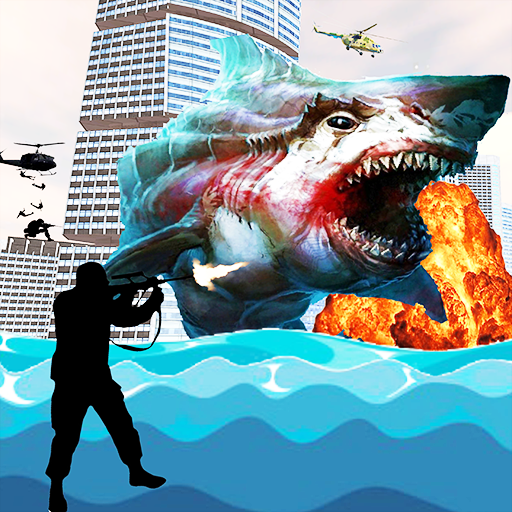 Shark City Attack : Shark Games icon