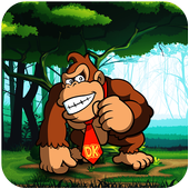 Run Dnkey jungle kong Adventure icon
