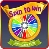 Spin to Win : Earn Daily 100$