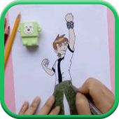 How To Draw Ben 10 Alien Force icon