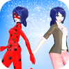 ?Ladybug &amp; cat noir Dressup Makeup - Chic Fashion icon