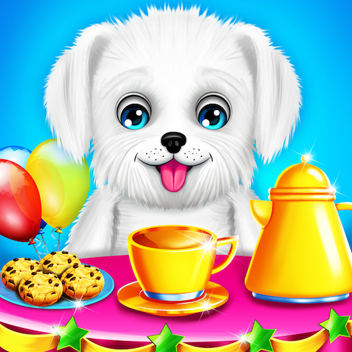 Puppy Surprise Tea Party - Pet DayCare Game icon