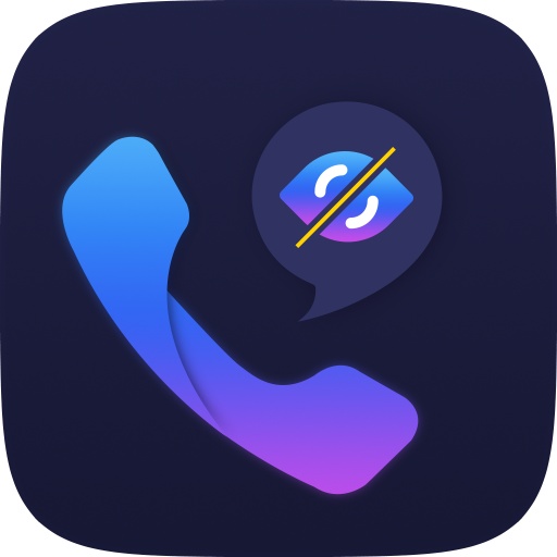 Hide contact - Hide phone numb icon