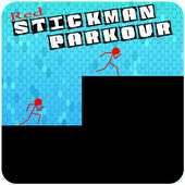Red Stickman Parkour Pro icon