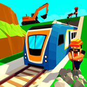 City Subway Build &amp; Ride: Railway Craft Train Game icon