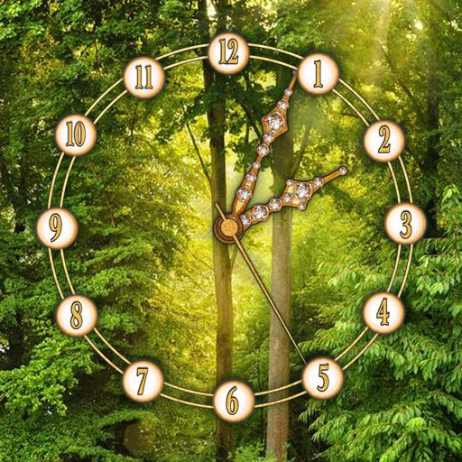 Forest Clock Live Wallpaper icon